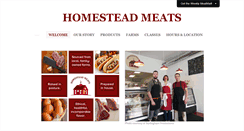 Desktop Screenshot of homesteadmeatsevanston.com